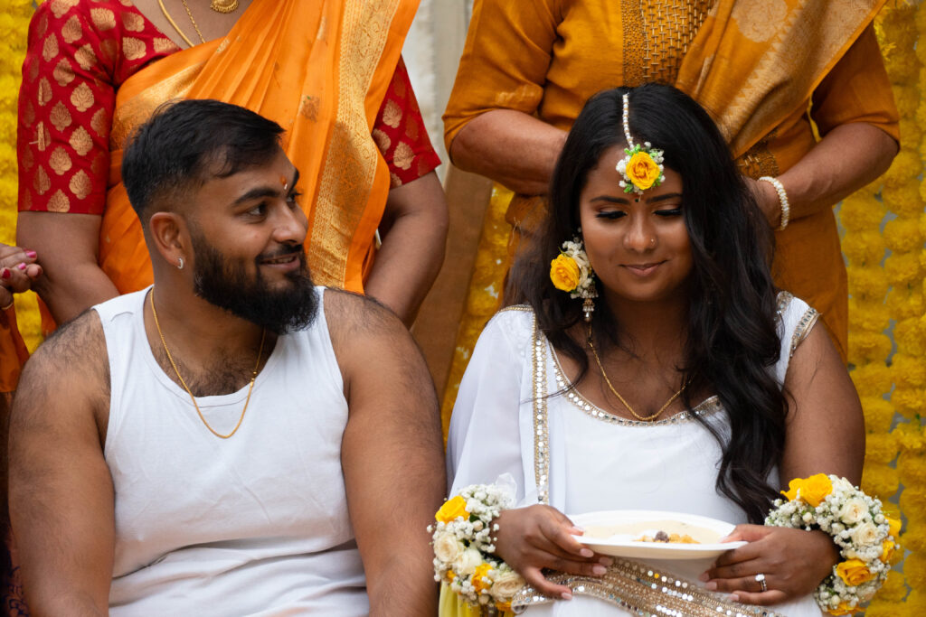 K&K’s Haldi ceremony